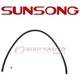 Sunsong Power Steering Reservoir Hose for 1974 Dodge MB300 - Drive Fluid te