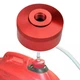 Extended Run Fuel Gas Cap Red For Honda Generator EU2000i EU2200i 1/4"NPT Line