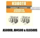 3 KUBOTA Generator A5000B-3-120-Y and AV4500-3Y GL6500S Manual Parts Instruction