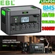 2400W/1843.2Wh LiFePO4 Lithium Battery Portable Power Station Outdoor Camp Power