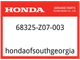 Honda Power Equipment OEM Part 68325-Z07-003 RUBBER (LOWER)