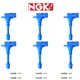 Ignition Coil & NGK Laser Iridium IX Spark Plug For Suzuki Equator Quest 4.0L V6