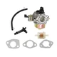 Carburetor Carb W/Fuel Line Fit For Honda GX340 GX390 11HP 13HP 16100-ZF6-V01