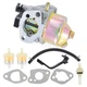 Carburetor Carb Set For Honda GXV120 GXV140 GXV160 HR194 HR195 HR214 HR215 HR216