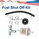 Fit Power Back GT5250 WK generator NEW Fuel Tank Grommet & Shut Off Valve Kit