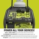 Sun Joe 4100 Watt Portable Propane Generator Plus Electric Start SJG4100LP