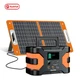Flashfish 150W 166Wh EA150 Portable Power Station With 60W 18V TSP60 Solar Panel