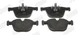 573271J Jurid brake pad set, disc brake for Alpina, BMW