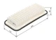 Bosch 1 457 433 971 Air Filter Fits Citroen Daihatsu Peugeot Subaru Toyota