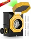 Marsflex 30 Amp Generator Inlet Box, Pre-Drilling NEMA L14-30P 30A, Yellow 