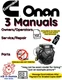 ONAN P224G ENGINE MANUAL SERVICE REPAIR SHOP PARTS OWNER PDF ON USB