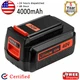 Battery  LBX36 40V Replacement for Black and Decker Lithium Ion LBX2040 LBXR36