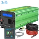 EDECOA Power Inverter 3000 W 6000 Watt 12V DC to 110V 120V AC LCD Cable Car RV