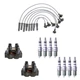 Denso 2 Ignition Coil Wires 8 NGK Iridium Spark Plugs Kit For B2300 Ranger L4