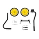 Champion Power Equipment 40065 Wheel Kit with Folding Handle and Never Flat T...