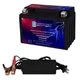 Mighty Max YTX9-BS Battery Replaces Honda EU3000 Generator 00-11 + 12V 2A Chrger