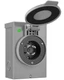 SURAIELEC 30 Amp Generator Power Inlet Box, NEMA L14-30P (Old Version), Gray 