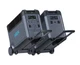 ABOK Ark3600 Portable Power Stationw with Extra Battery,3840Wh LiFePO4 Battery