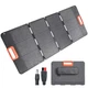 200w Portable Solar Panel Foldable - Charges EcoFlow Bluetti Jackery Anker