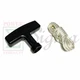 Handle & Rope For ETQ950 TG1200 63CC 1000/1200W Gas Generator Recoil Starter