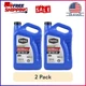 (2 pack) Super Tech High Mileage Full Synthetic(2  SAE 5W-30 Motor Oil, 5 Quarts