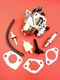 16100-ZF6-V01 Carburetor W/Fuel Line Fit For Honda GX340 GX390 188F 11HP 13HP