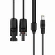 16.5FT 14AWG+16AWG Solar Cable with Anker 521 535 555 Power Station