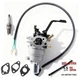76533 Dual Carburetor Huayi OEM Compatible with Champion 4750 4375 4000 Watt 