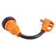 RV Generator Adapter 30A TT-30P to L5-30R for MaXpeedingRods MXR3500 MXR3800