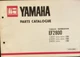 Yamaha genuine-parts book  EF2800 GENERATOR  1980