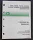 JOHN DEERE 250G 440G 550GE G2500K G4400K G5500K 5500KE GENERATORS REPAIR MANUAL