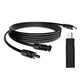 16.5FT 14AWG+16AWG Solar Cable with Solar  For Anker 521 535 555 Power Station