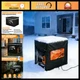 Heavy Duty Generator Cover 32"x24"x24" - All-Weather, Double-Layer Fabric, Side
