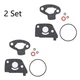 2 Set Carburetor Carb Bowl Gasket Kit For Honda EU2000I EU1000I EX700C Generator