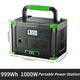 1000W 999Wh Portable Power Station Charger Generator RV LiFePO4 Backup Battery