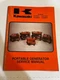 Kawasaki KG550A KG750A KG1100A KG1600A Service Manual  Generator 99963-0046-01