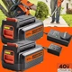 1-2X 3.0/5.0Ah For Black Decker 40V Battery LBXR36 LBX2040 LBX36 MAX Lithium