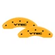 For Honda Pilot 03-08 Caliper Covers Gloss Yellow Caliper Covers w Vtec