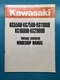 Kawasaki KG550B KG750B KG1150B KG1600B KG2900B Portable Generator Service Manual
