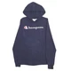 CHAMPION Hoodie Spellout Jumper Sweatshirt Womens S