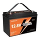 12V 100Ah LiFePO4 Lithium Battery BMS Rechargeable For RVs Backup Power Off-grid