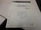 Honda Factory Shop Manual Generator EG1400X/EG2500X 61ZB002Y