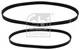 Febi Bilstein 40858 V-ribbed Belt Set Fits Ford Fiesta Fusion