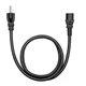 Anker SOLIX Black Portable Power Station AC Charging Cable for F1200, F1500
