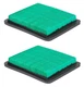2PK Air Filter For Honda GC160 GCV135 GCV160 GCV190 GX100 Engine 17211-ZL8-023