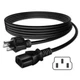Pkpower AC Power Cord For BLUETTI EB3A AC180 AC60 Solar Portable Power Station