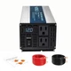 WZRELB 500W Pure Sine Wave Inverter 12V DC to 110V 120V AC Power Converter wi...