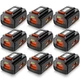 40 Volt for Black and Decker 40V 3.0Ah Max Lithium Battery LBX2040 LBXR36 Pack