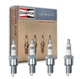 4 Genuine Champion 322 RN11YC4 Spark Plugs - Copper Plus