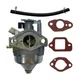 Carburetor for Honda GCV170LA Lawn Mowers HRN216 16100-Z9L-811 BB76JA w Gaskets